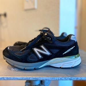 Womens New Balance 990 v4 Kith Black